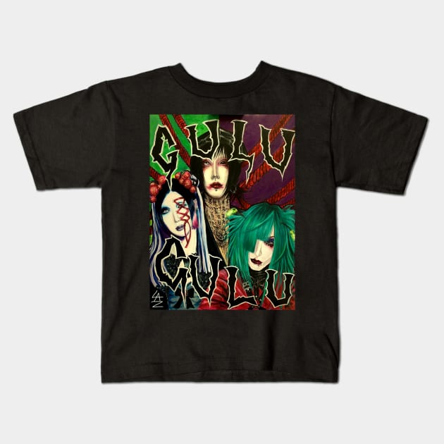 Gulu Gulu Lover Kids T-Shirt by Lazz